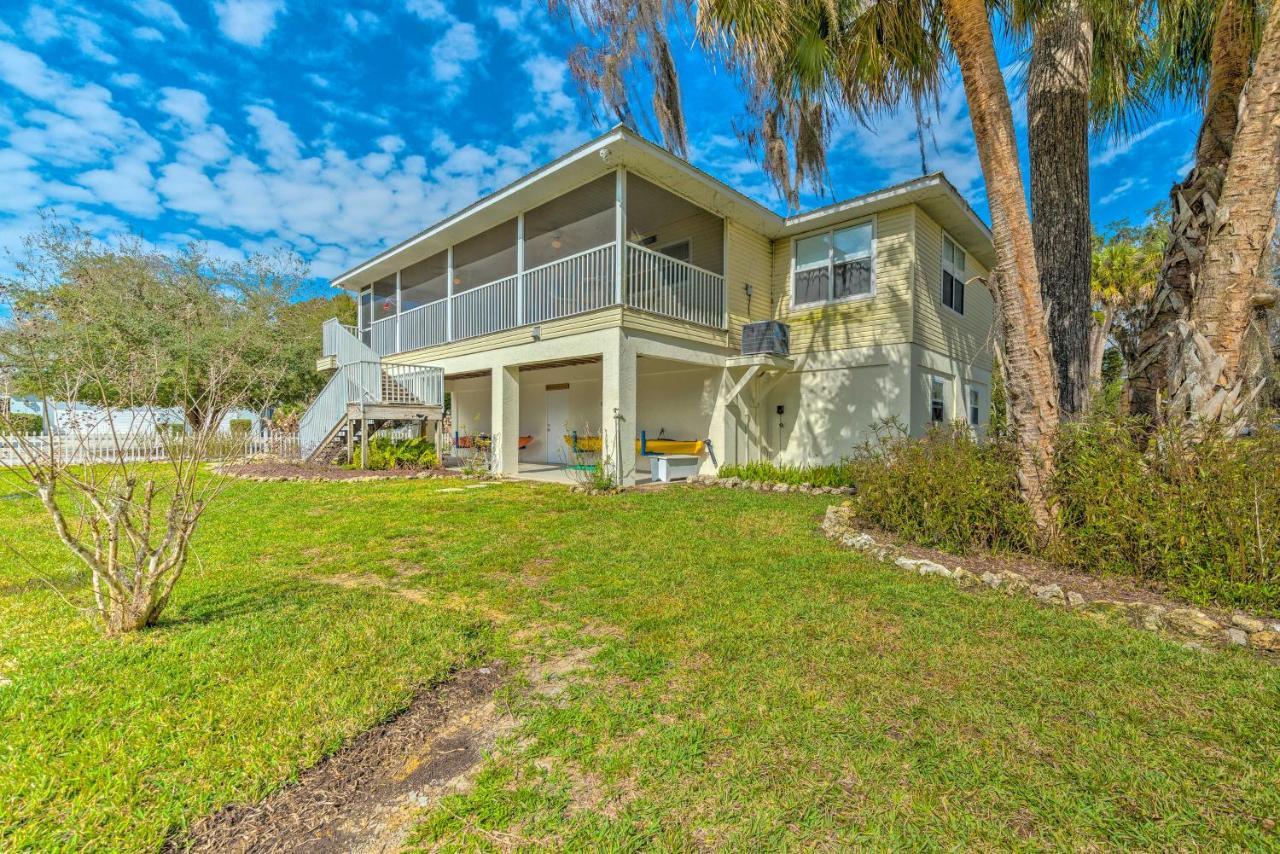 Withlacoochee River House With Dock And Kayaks! Yankeetown エクステリア 写真