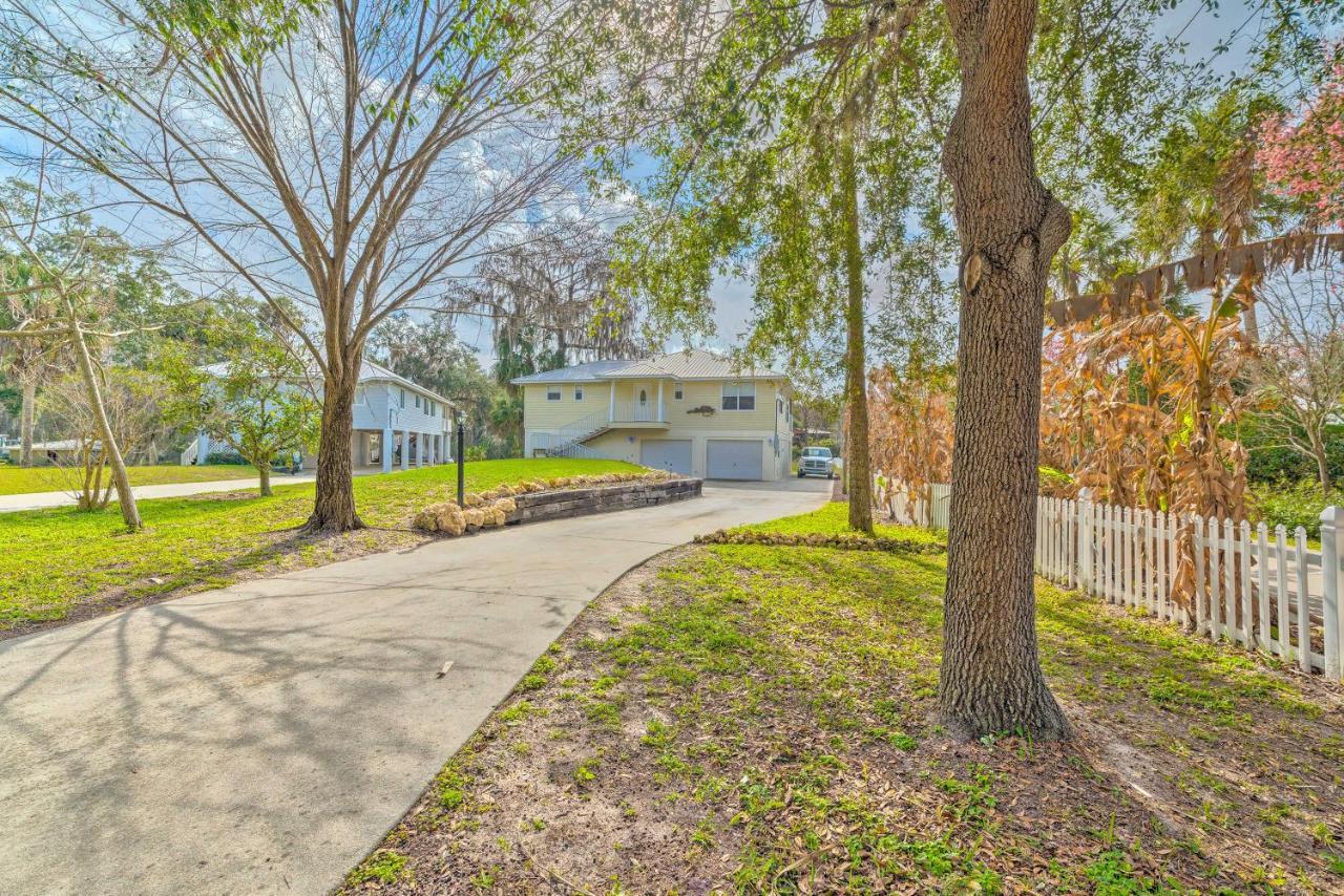Withlacoochee River House With Dock And Kayaks! Yankeetown エクステリア 写真